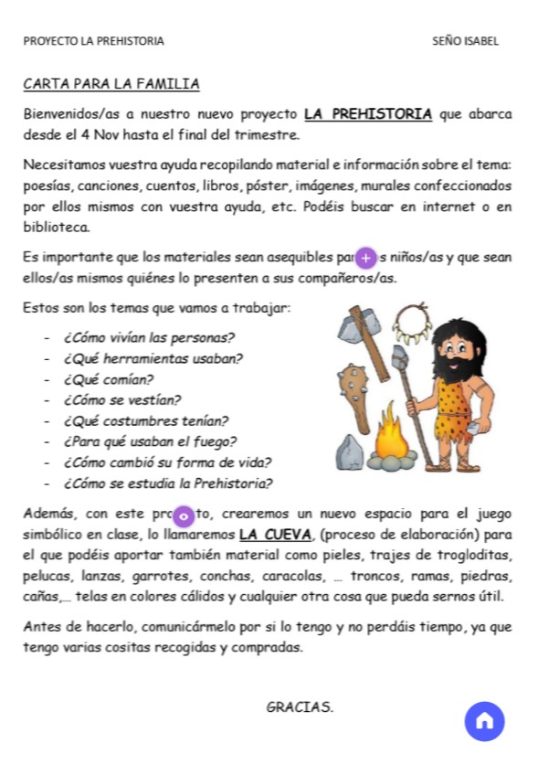 La Prehistoria Genially