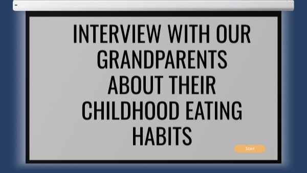 Interview With My Grandparents Genially