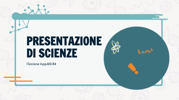 Presentazione Di Scienze Genially