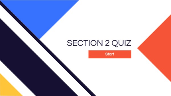 Section 2 Quiz Genially