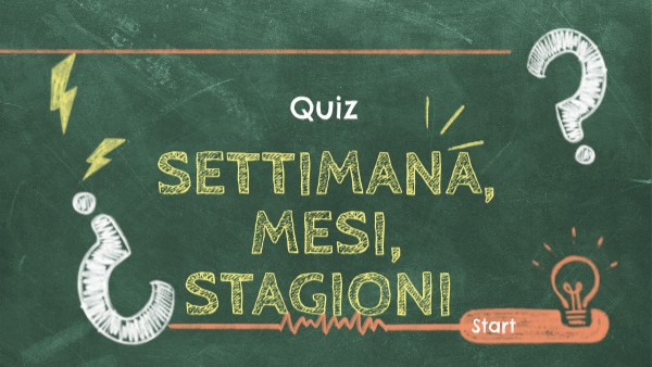 Settimana Mesi Stagioni Genially