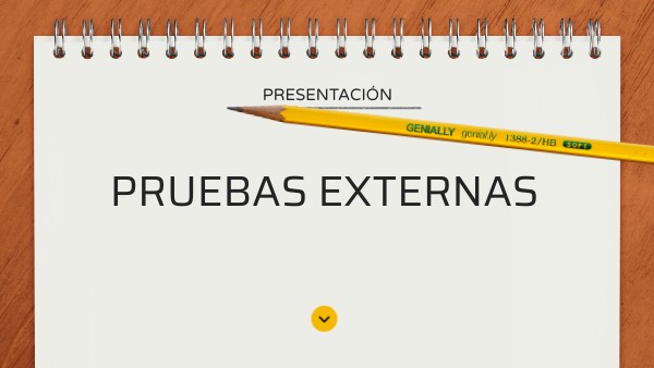 Pruebas Externas Genially