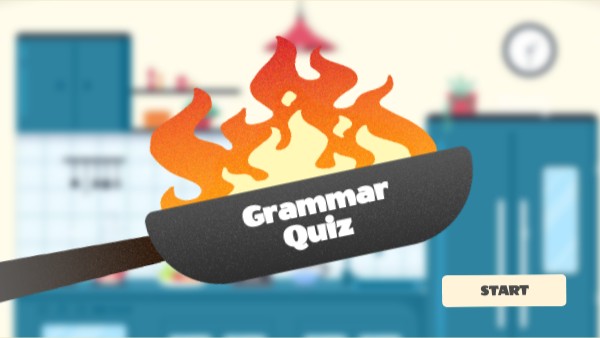 Grammar Quiz Genially - Premium Minimal Illustration Gallery - Mobile