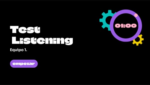 Test Listening Genially