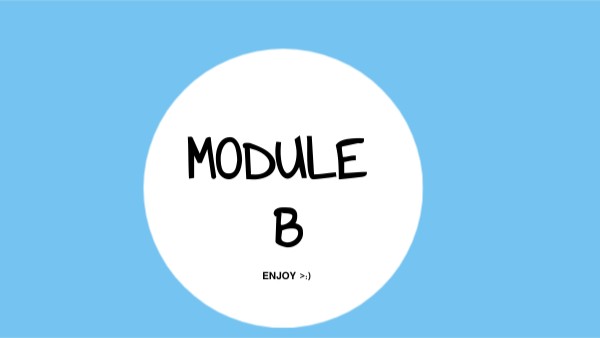 Module B Genially