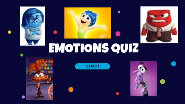 Emotions Quiz The Color Monster Genially