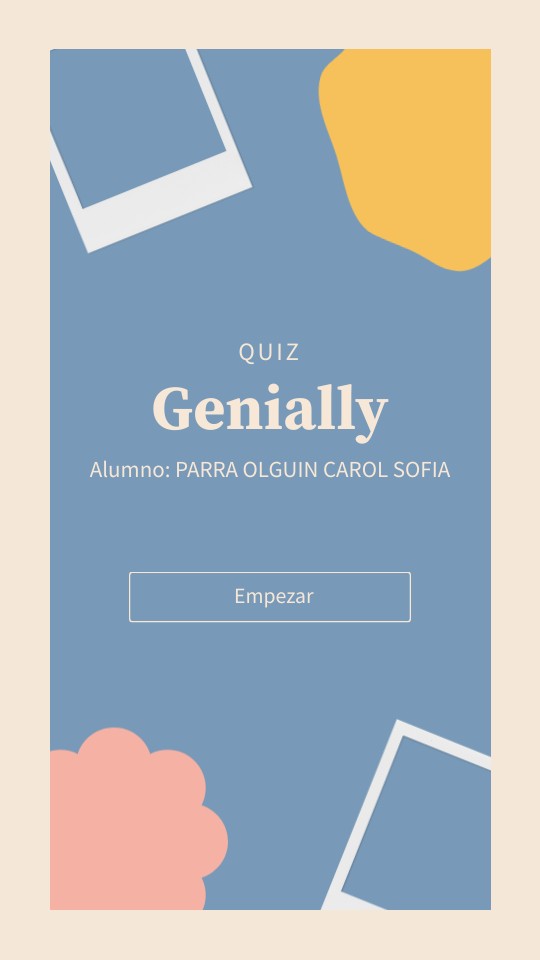 Quiz Genially Genially