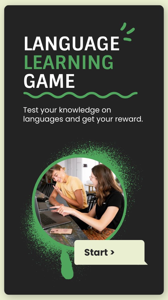 Language Learning Game Mobile Genially