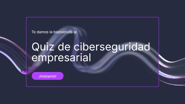 Quiz Ciberseguridad Genially