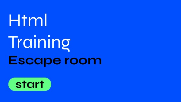 Html Training Genially