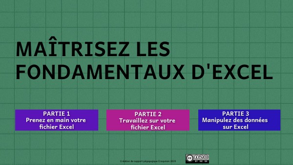 1 Maîtrisez Les Fondamentaux D Excel Genially