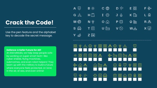 Activity Crack The Code Genially