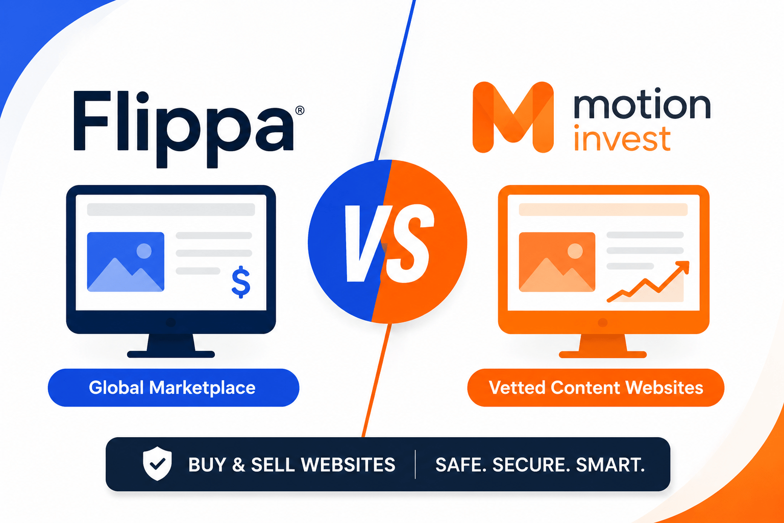 Flippa vs Motion Invest (2026): Which Website Marketplace Is Better?