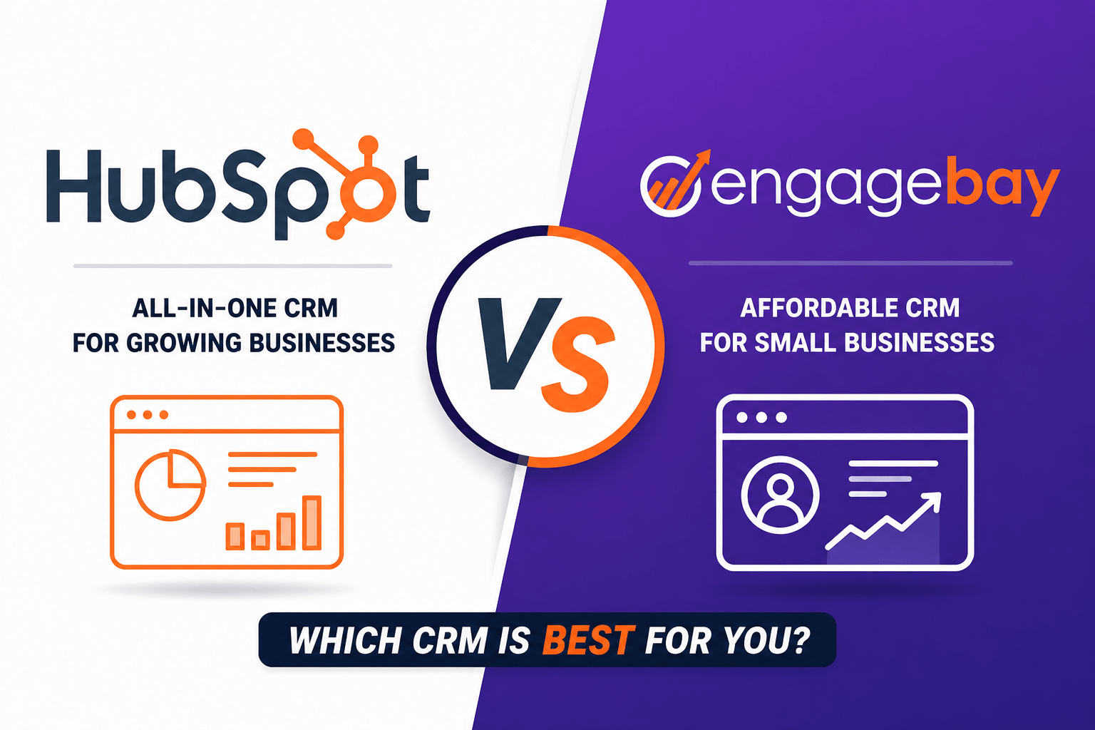 HubSpot vs EngageBay (2026): Which CRM Is Better for Your Business?
