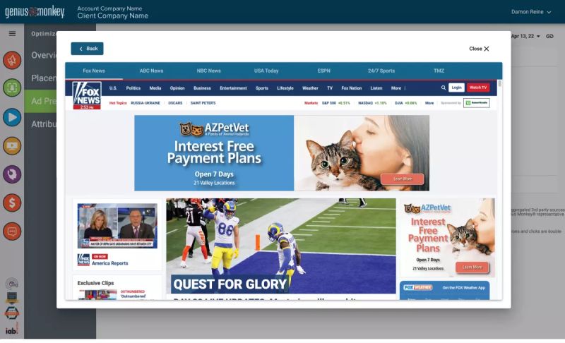 Adcast Dashboard - Best Dark Designs in Desktop