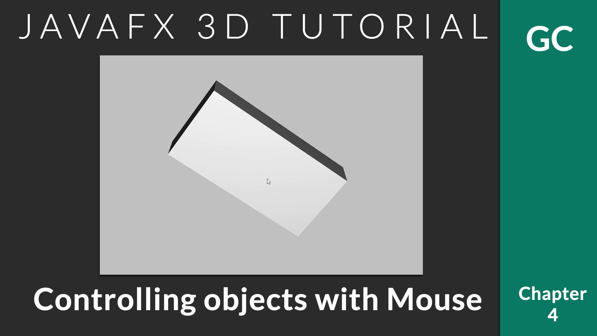 JavaFX 3D Tutorial #4 – 3D Object Transform (Rotation) with Mouse
