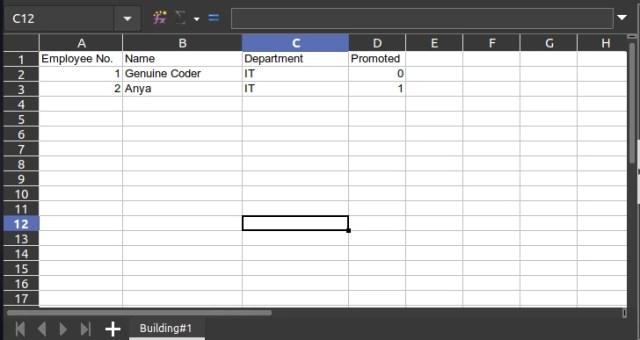 Java Excel Workbook with data
