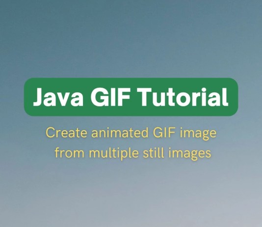 Java GIF Tutorial
