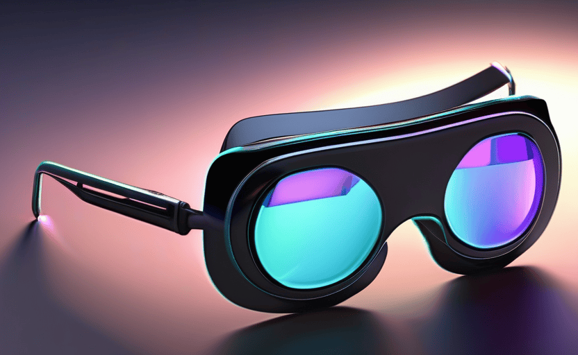 smart glasses VR headset keychain device holographic rings