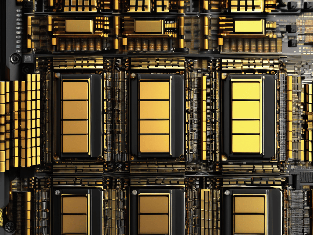 Stacked low-power memory dies rising from a module package on a server board