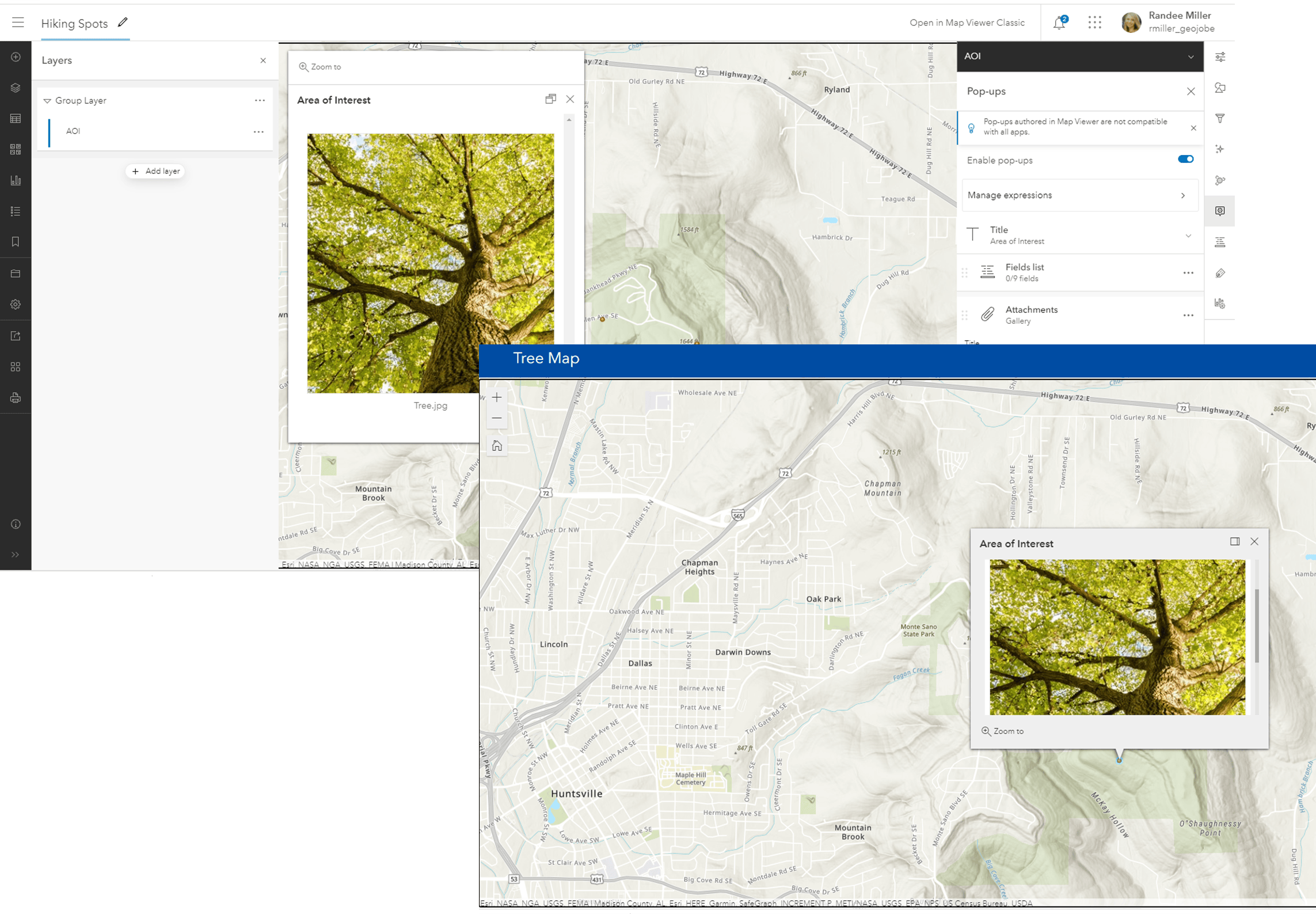 Turn Your Maps Around With Map Viewer Experience Builder GEO Jobe Picture2 