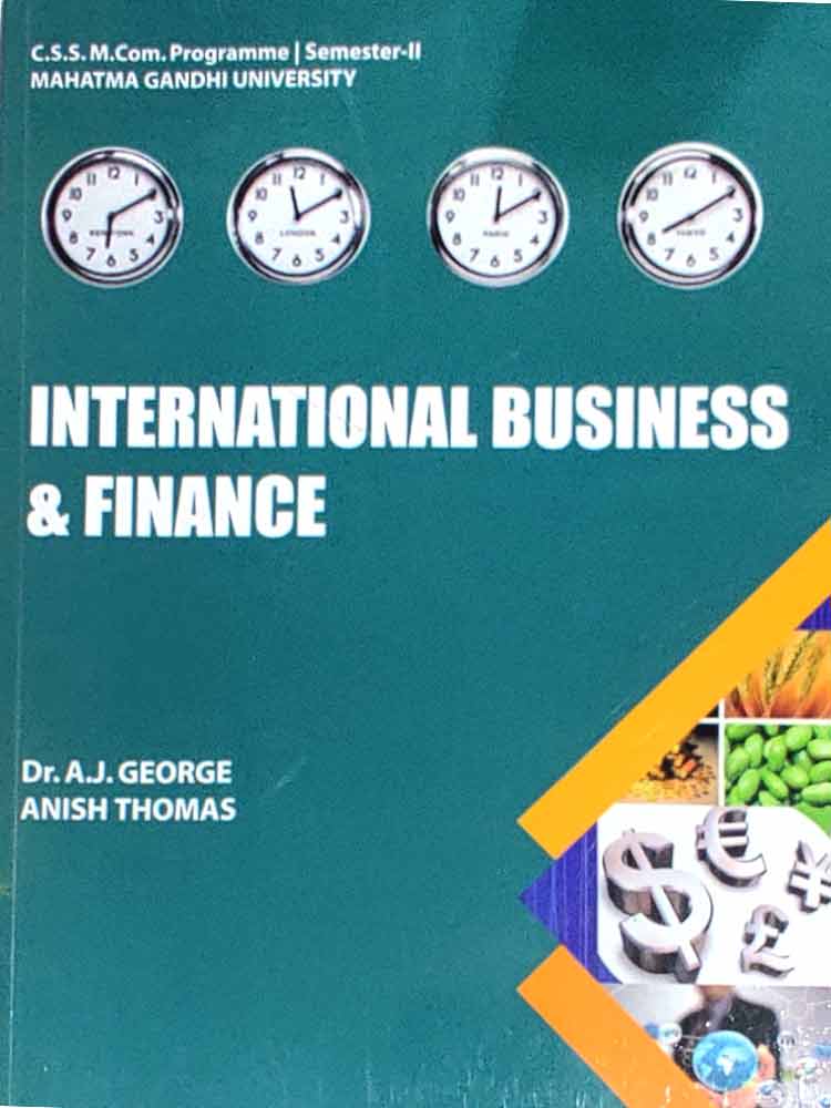 INTERNATIONAL BUSINESS & FINANCE