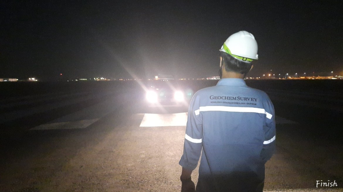 Penyelidikan Perkerasan Aspal di Runway Bandara