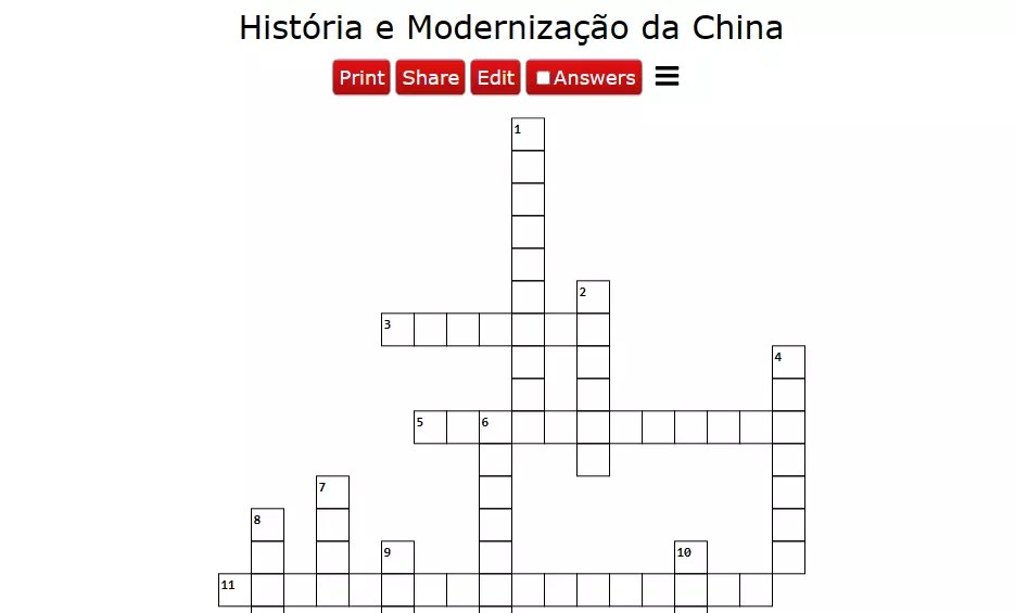 cruzadinha breve história e modernização da china ludica geografia