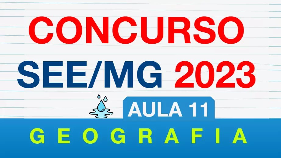 thumb aula 11 concurso see mg a água na superfície terrestre: o ciclo da água e a distribuição da água no planeta
