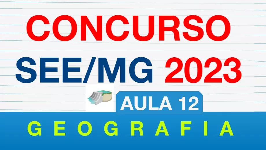thumb aula 12 concurso see mg recursos hídricos no brasil e no mundo