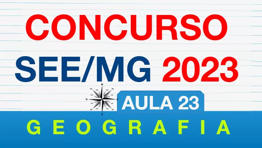 thumb aula 23 concurso see mg sistema de coordenadas geograficas alfabetização e letramento cartográfico escalas cartográfica projeções cartográficas