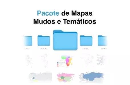 thumb pacote mapas mudos e temático