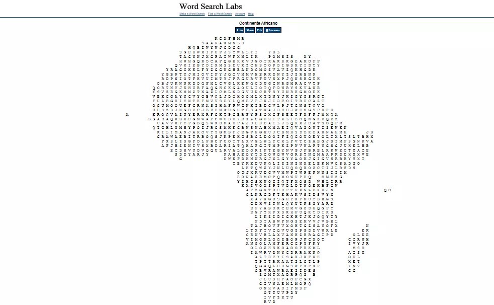 thumb caca palavras continente africano geografia de geografia ludico
