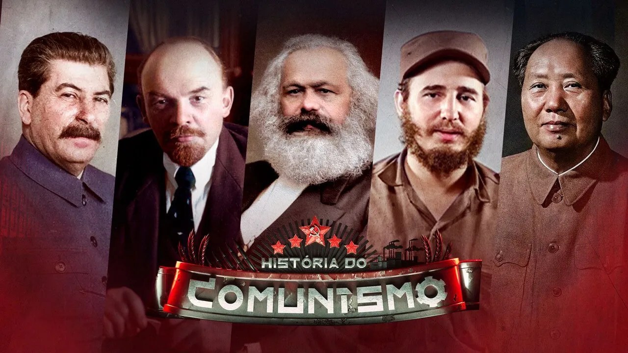 thumb brasil paralelo a histora do comunismo com stalin, mao tse tung, lenin, marx e fidel