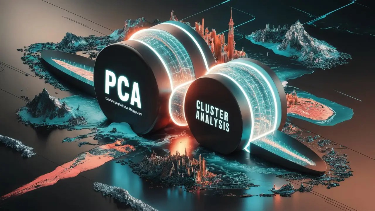 Principal Component Analysis (PCA) and Cluster Analysis simplify geographical data, uncover patterns, and aid decision-making.
