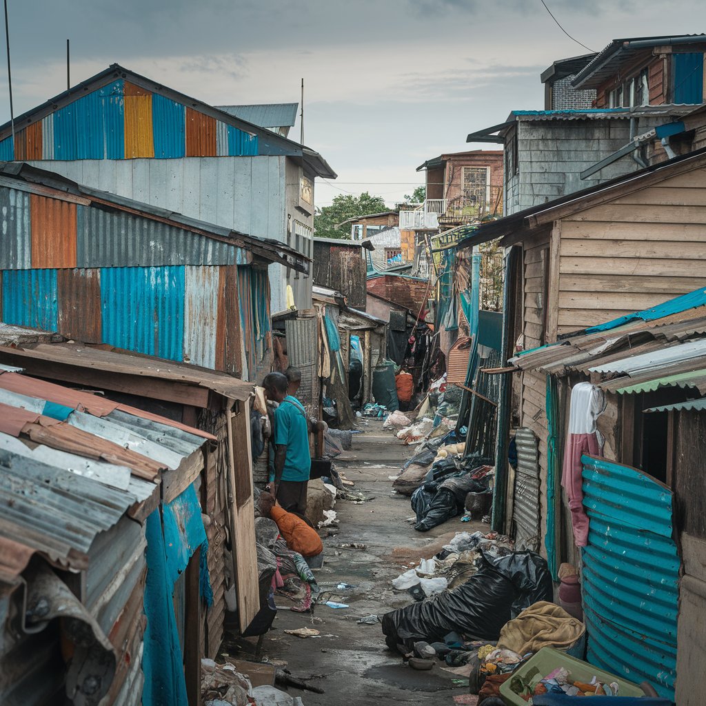 slums Slums and Associated Problems - Geographic Book