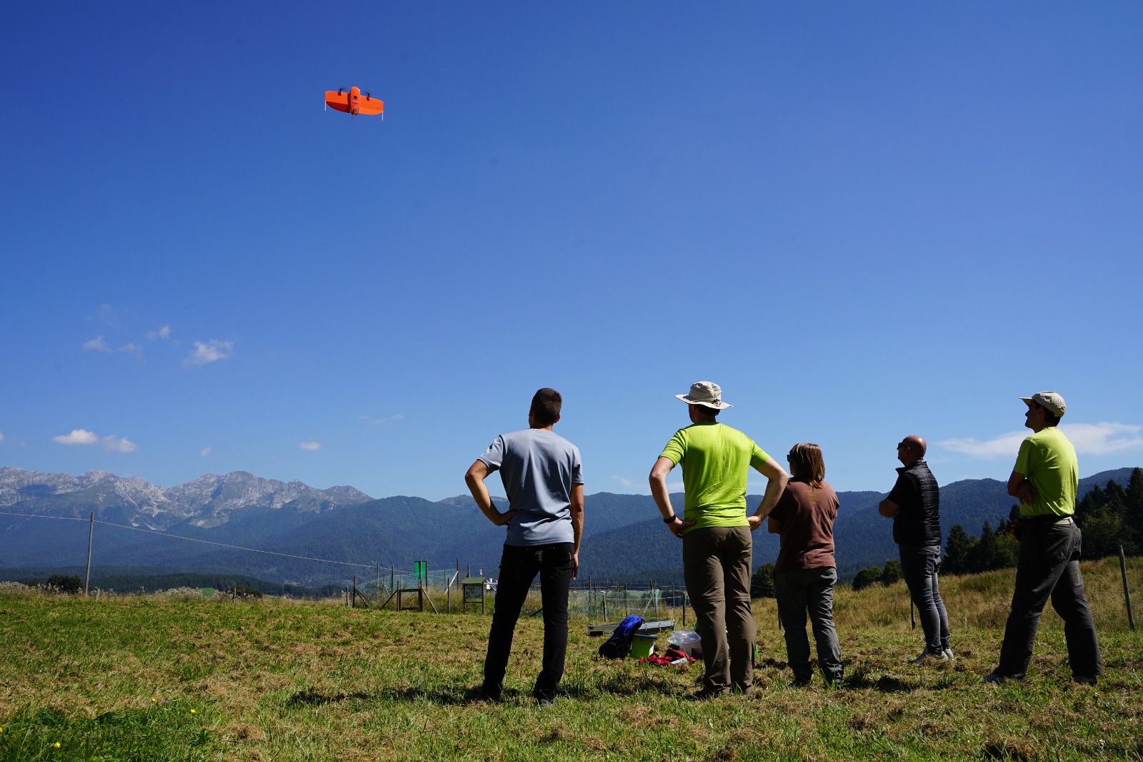 Data acquisition with the New WINGTRA-ONE GEN II UAV for PRI.FOR.MAN Project