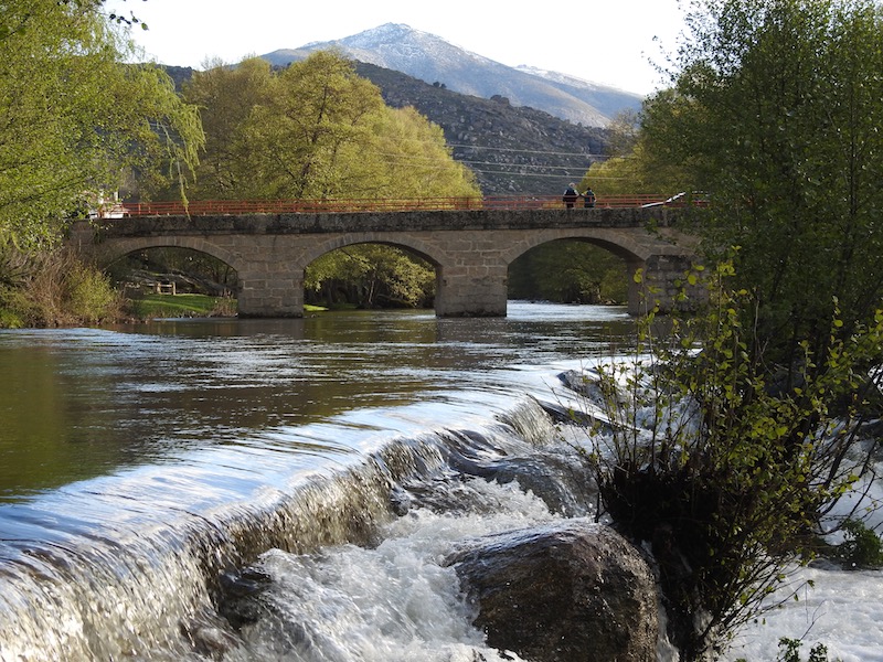 Río Alberche a su paso por Puente Nueva