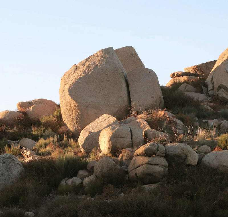 Bolo fracturado o "bloque hendido"