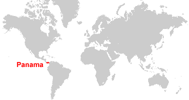 Panama Map And Satellite Image Map Of Panama 