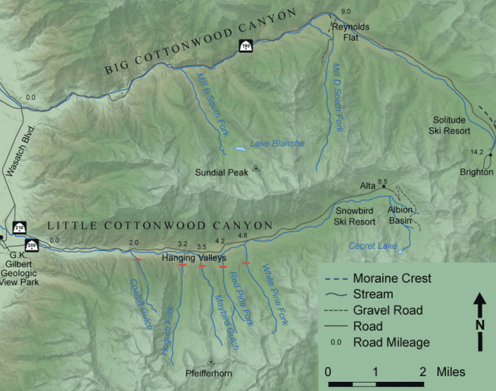 Testimonial Icon Glacier Landforms Map Utah Geological Survey Glacier Landforms Map 705x556 