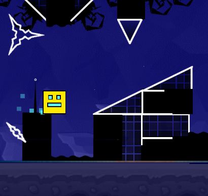 Geometry Dash Development - Mountain Art Collection - Desktop Quality