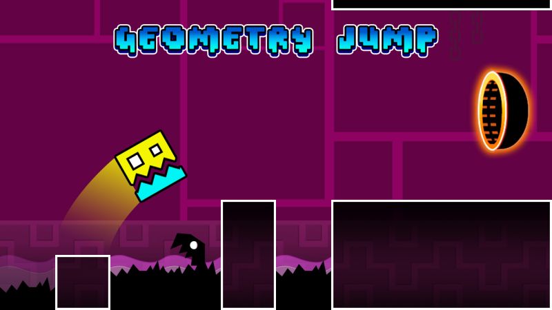 Geometry Dash Jump - Download Professional Sunset Image | Full HD