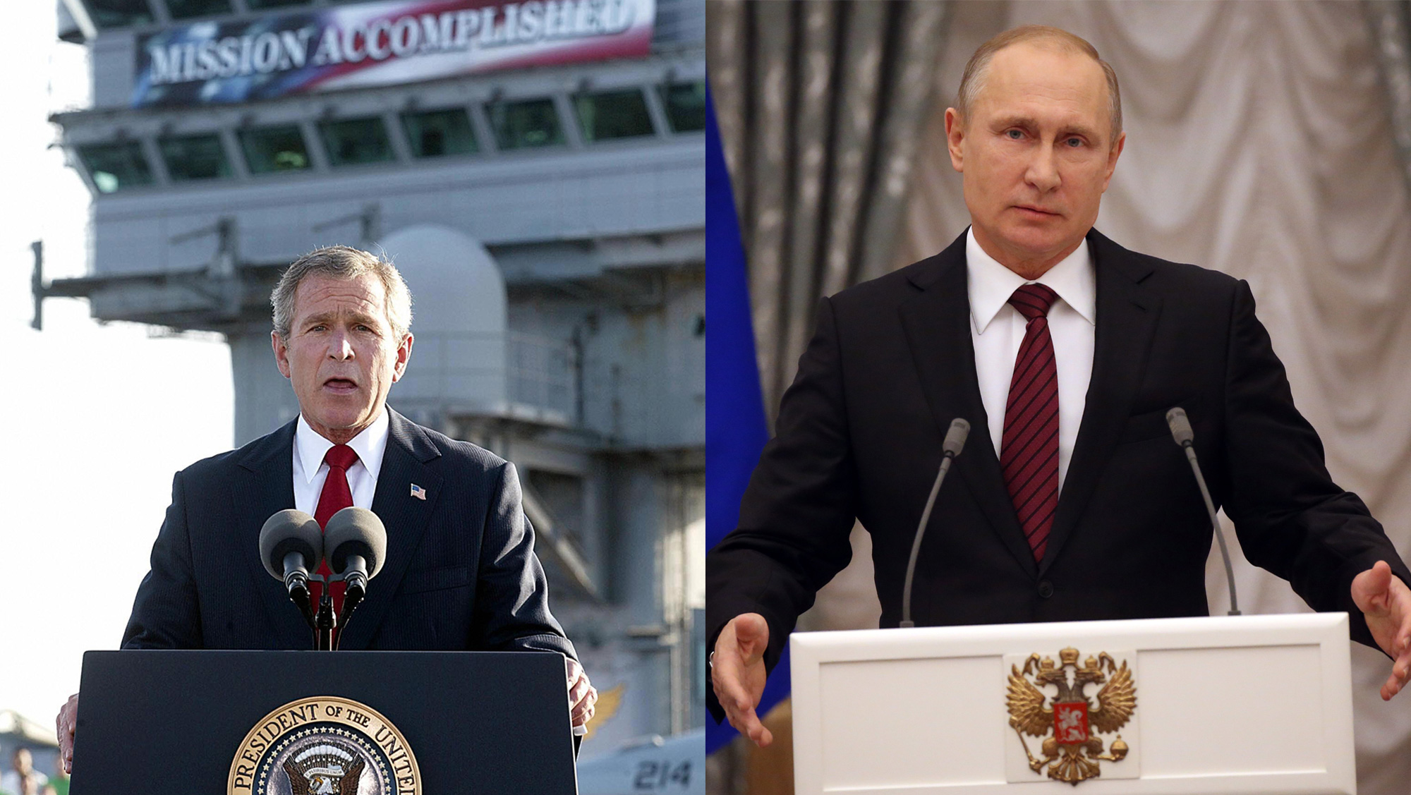 The Best 9 George Bush Mission Accomplished