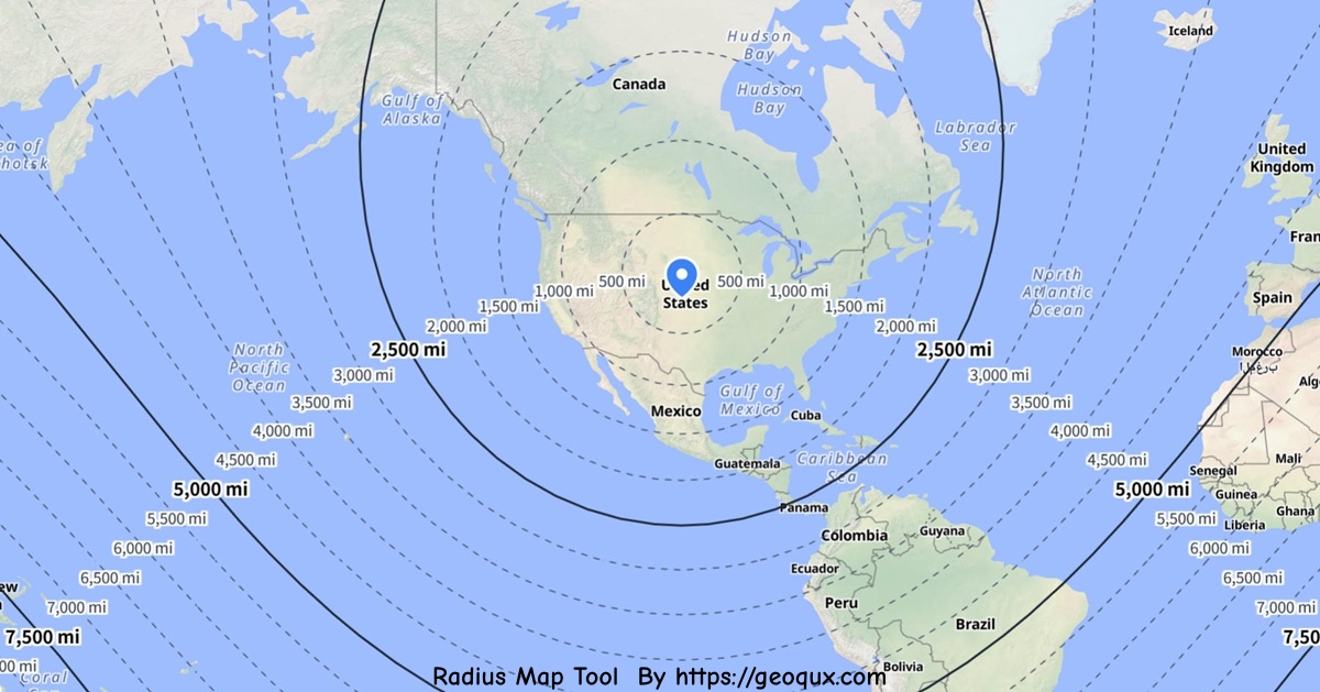 Radius Map Tool Draw Multi Ring Distance Circles Geoqux En.