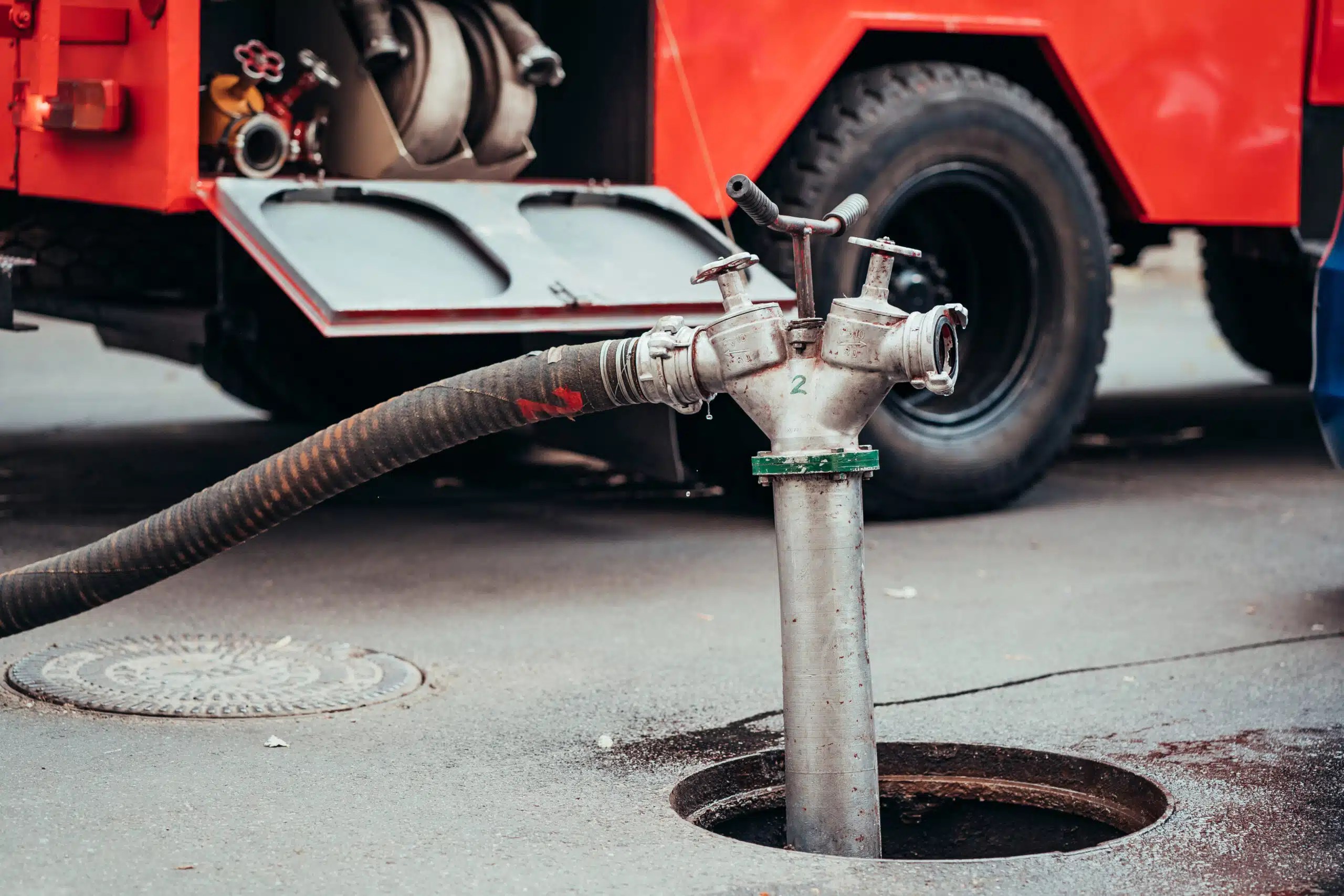 Sewer backup cleaning service