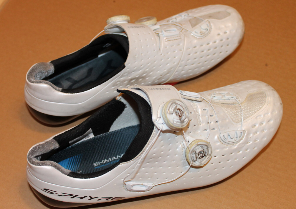Shimano S-Phyre w SPD Cleats Model SH-RC900 RC900-S W White