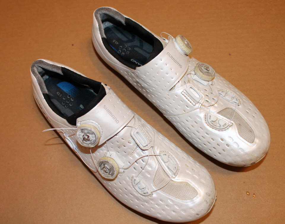 Shimano S-Phyre w SPD Cleats Model SH-RC900 RC900-S W White