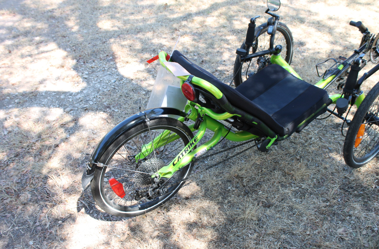 Catrike Trail Recumbent Folding Trike - 1154 
