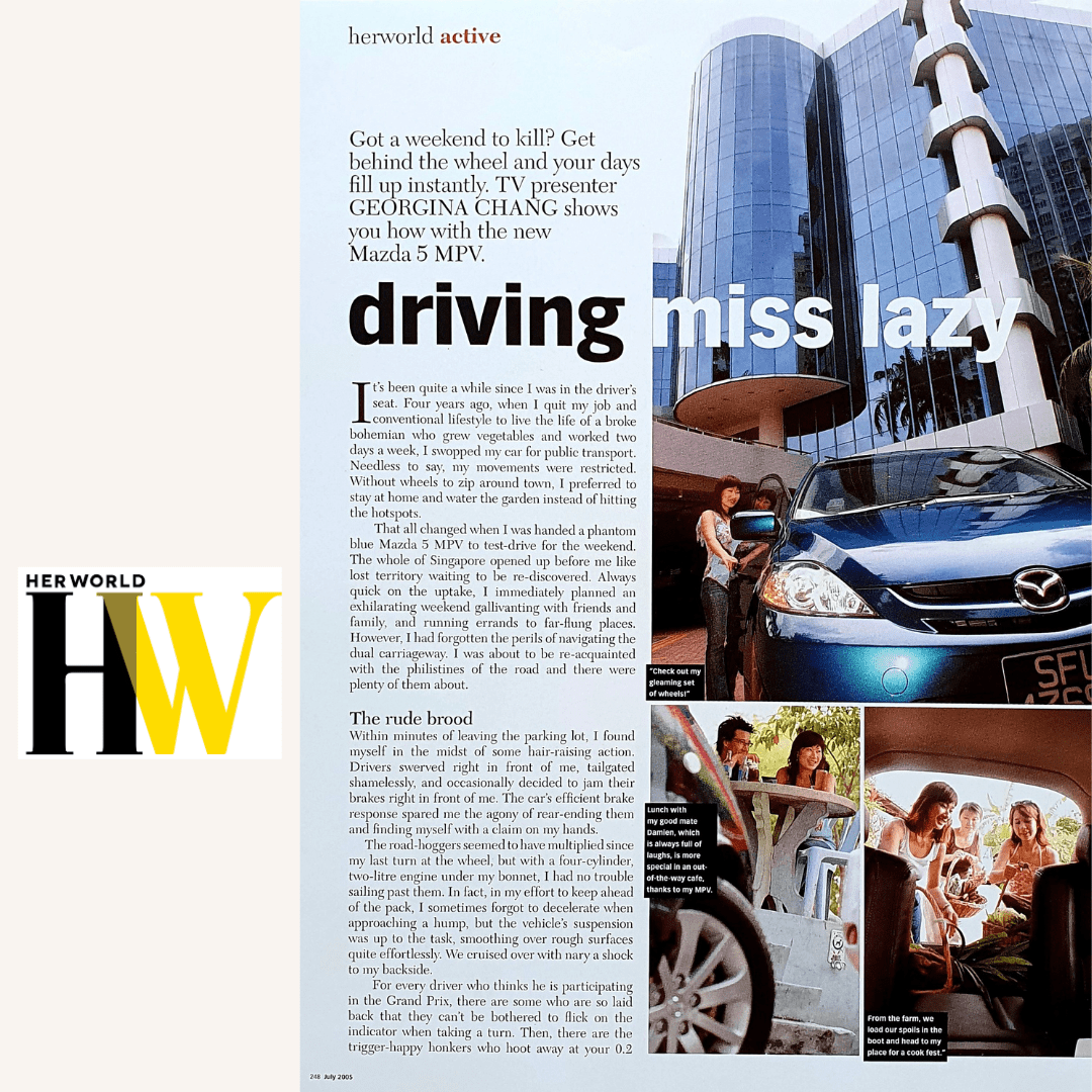 International and Local Media | Her World - Georgina Chang
